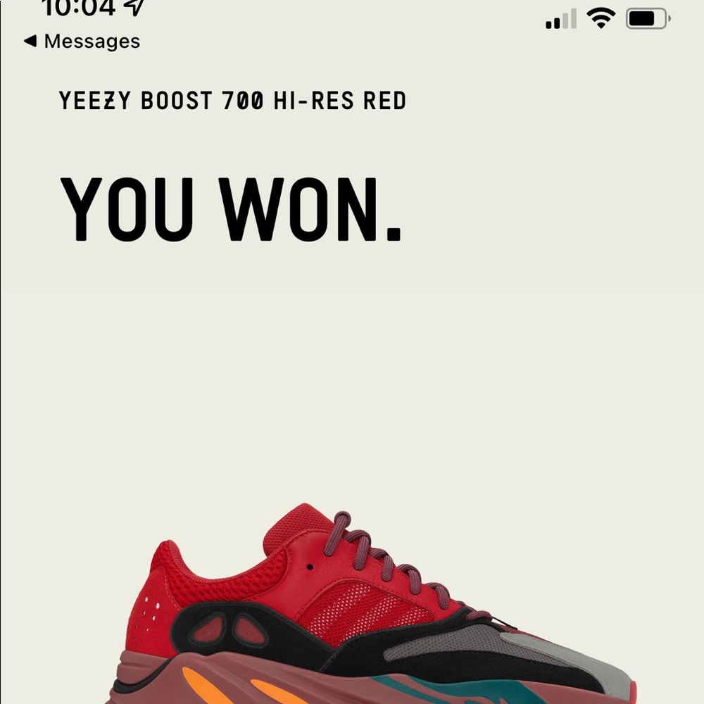 Red.  Waves.    Come out today. Anyone interested? Yesterdays price.  Isn’t now